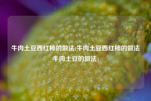 牛肉土豆西红柿的做法(牛肉土豆西红柿的做法牛肉土豆的做法)